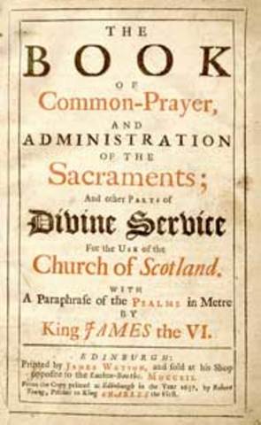 The hated Scottish Prayer book