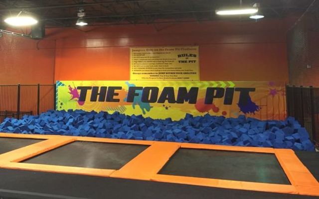First time at a trampoline park
