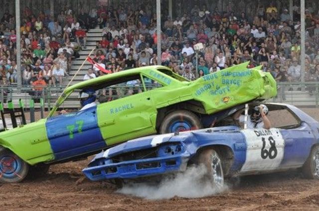 When I went to my first demolition derby