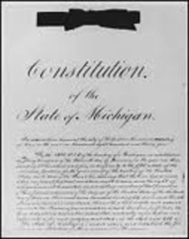 Michigan Becomes a State