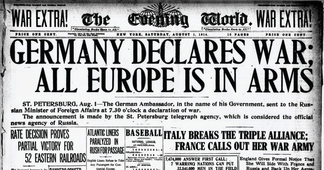 Germany Declares War on Russia