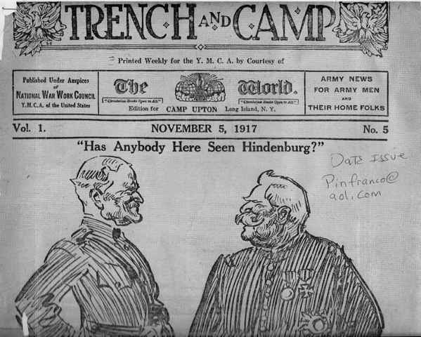 Gen Pershing & US troops see action on Western Front for 1st time