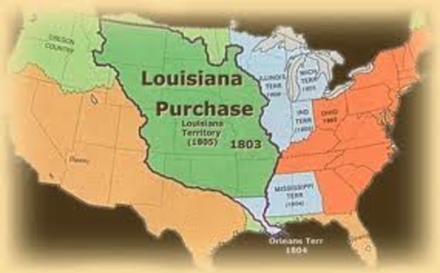 The louisianna purchase was signed