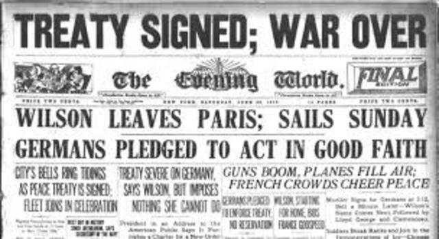 treaty of versailles