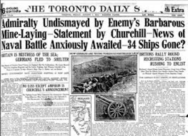 First Britain Troops Land