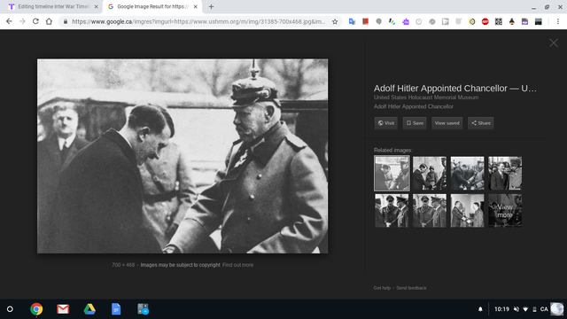 Adolf Hitler is appointed Chancellor of Germany