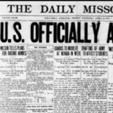 U.S. enters war