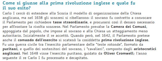 La rivoluzione inglese