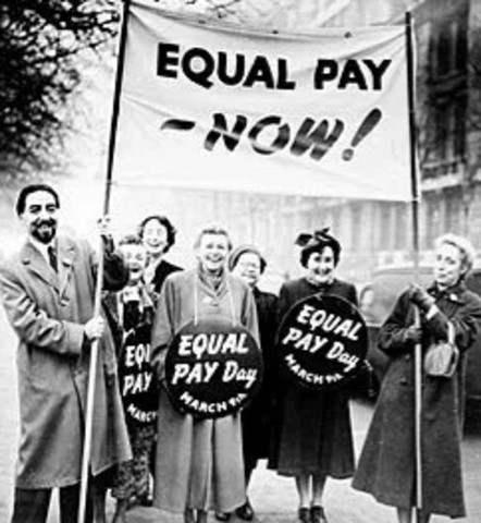 The Equal Pay Act is Passed