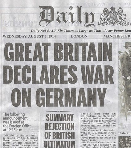 (EU) Britain Declares War on Germany