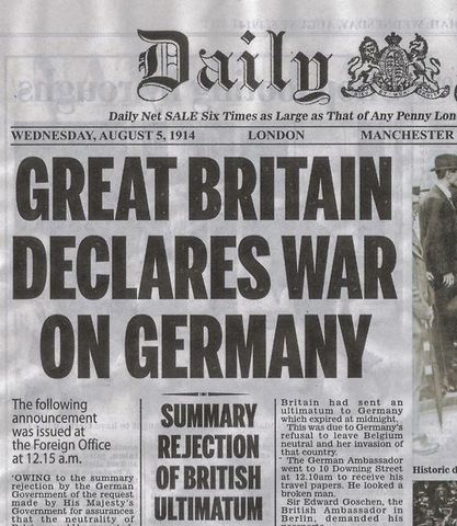 (EU) Britain declares war on Germany