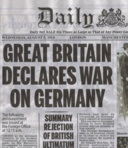 (EU) Britain declares war on Germany