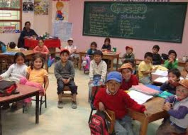 STUDING IN THE SCHOOL