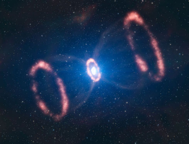 La luz emitida por la supernova 1987A llega a la Tierra