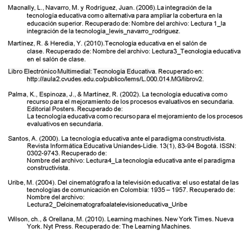 REFERENCIAS BIBLIOGRÁFICAS