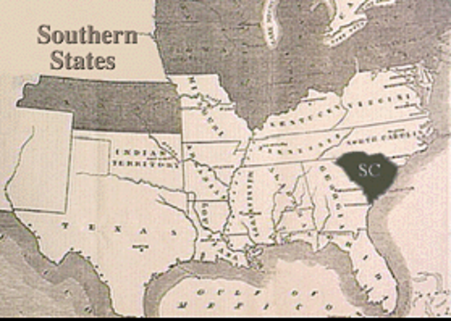 seceding from the union