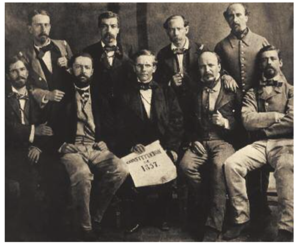 Constitución de 1857.