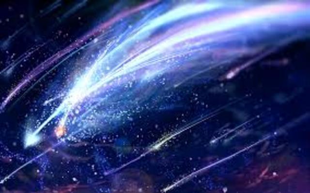 PRIMERA LLUVIA DE METEORITOS