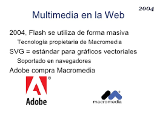 2004 Multimedia en la Web