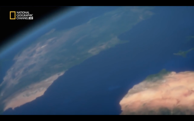 los continentes de separan