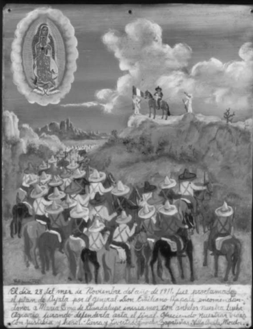 Emiliano Zapata promulga el plan de Ayala.