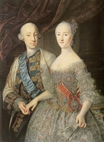 Catherine Weds Grand Duke Peter