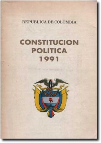 La Constitución Política de 1991