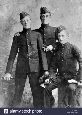 Winston goes to military school