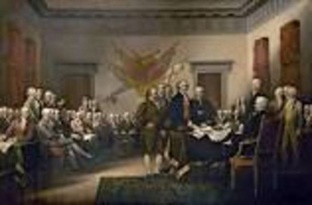 Declaration of Independence" published