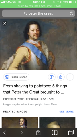 Peter's early reign