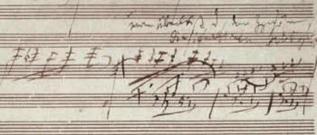 Beethoven constructs his first piece