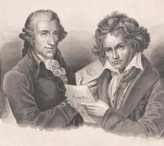 Beethoven begins lessons with Haydn