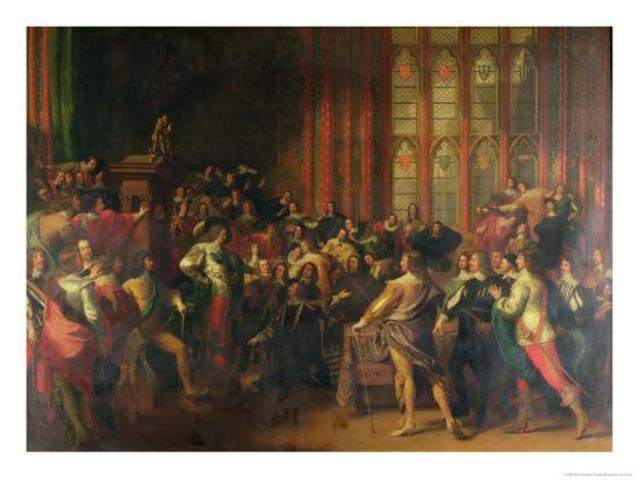 Charles I storms in to the House of Commons