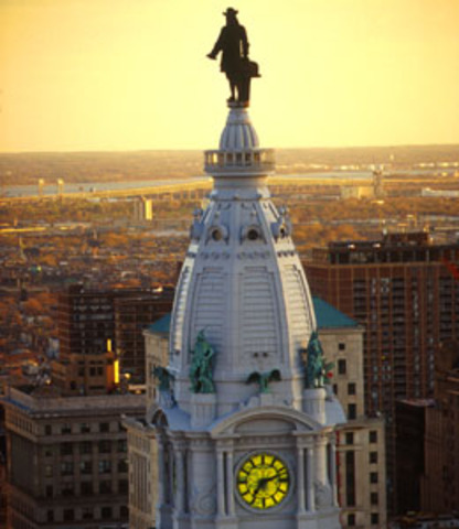 William Penn Founds Philly