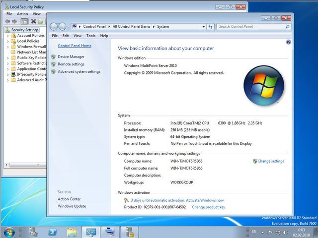 Windows Server 2010