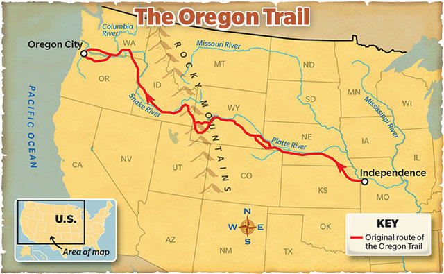 Oregon Train Founded