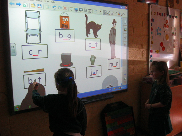 1999 Introduction of Whiteboard in classrooms