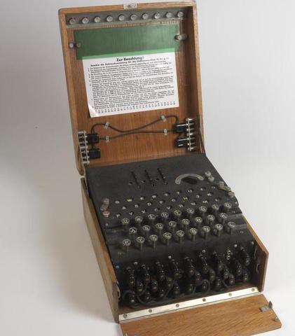 Alan Turing cracked the enigma code