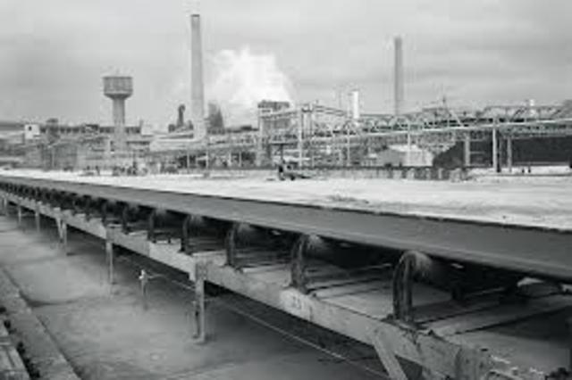 Primera cinta transportadora