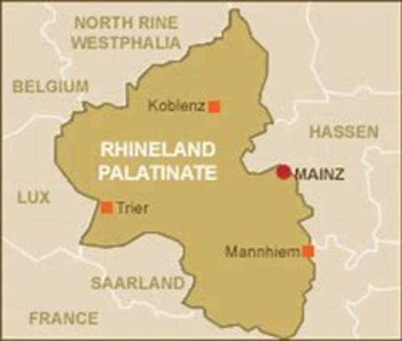 Hitler retook the rhineland