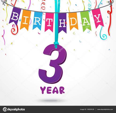 Mi tercer cumpleaños