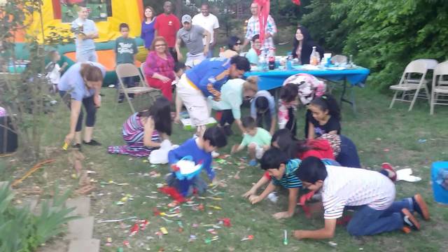 Cumpleaños con piñata