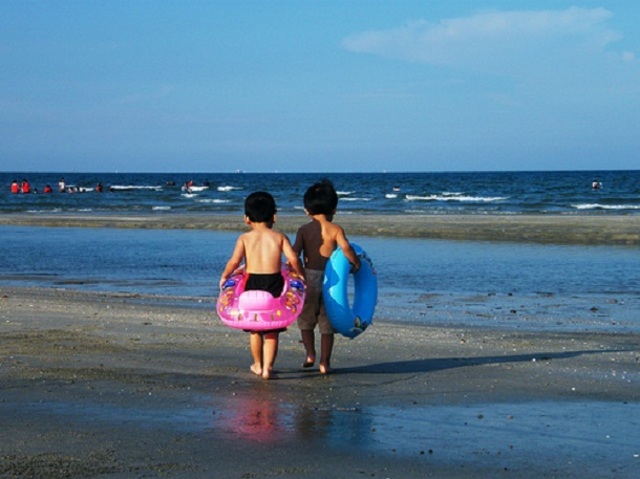mi primera vez en el mar