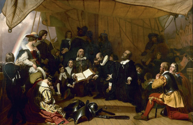 The Puritans moved to Plymouth