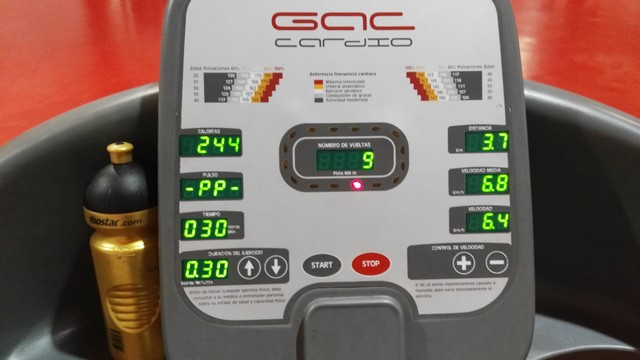 Tercer día de gimnasio con paula