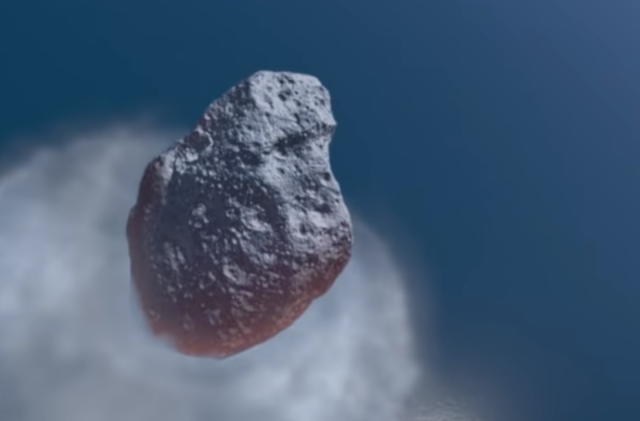 Amenazante asteroide