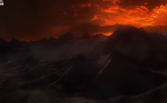 Post impacto de asteroide