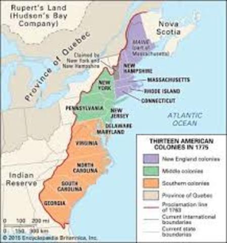 The Proclamation Line of 1763