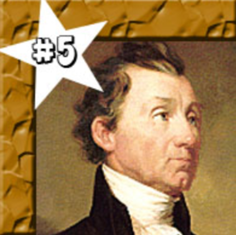 James Monroe becomes president