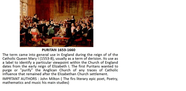 PURITAN 1653-1660